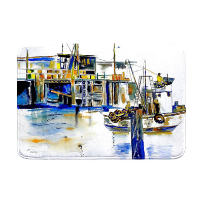 Tapis de bain bateau de pêche
