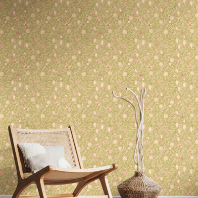 Fruit & Foliage - Olive & Clay