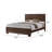 Raemon Panel Bed in Medium Warm Brown