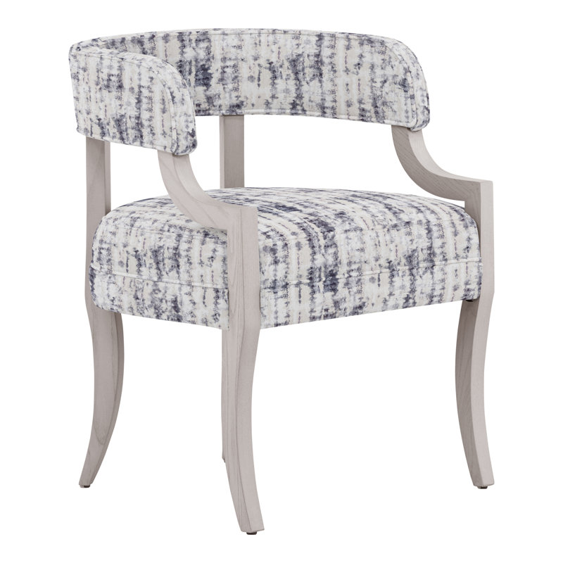 Otisco By Thom Filicia Upholstered Arm Chair, Ozark Marina, Dove Gray