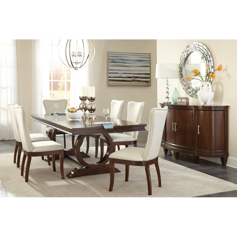 Ensemble de 2 chaises d'appoint Modern Modern Traditional