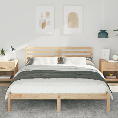 Solid Wood Bed Frame