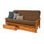 Ensemble de futon avec matelas et tiroir 79 po Stratford-408187436-408187432