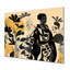 Gracieux mode botanique rétro afro - art mural africain-1856348081-1856348111