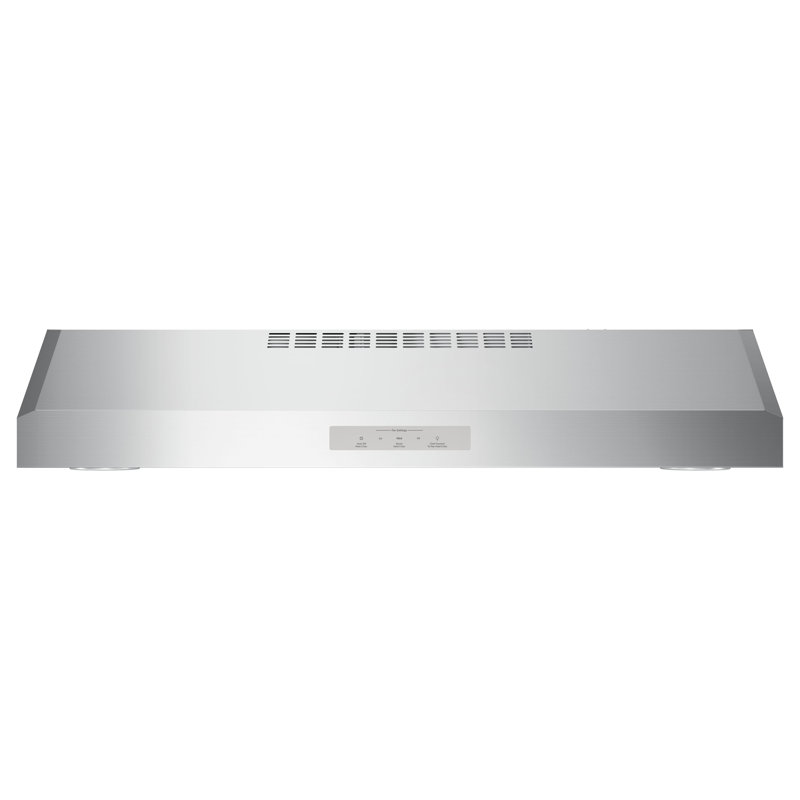 390 CFM Convertible Under Cabinet Range Hood with Night Light, Stainless Steel, 30"