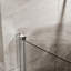 Combinaison de porte de douche pivotante 34 po x 72 po avec base en acrylique blanche Goodyo-114015965