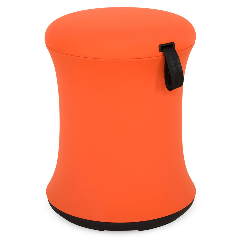Aard Adjustable Height Active Stool, Orange