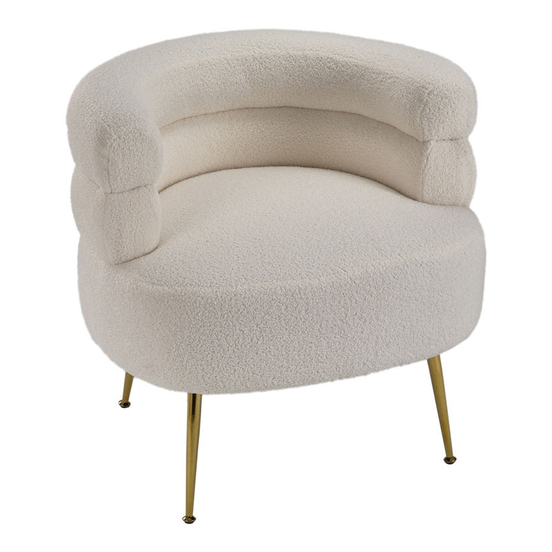 Teddy Hair Sofa, Gold, Beige