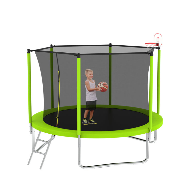 Filet de trampoline 8FT Sports Fitness, Vert