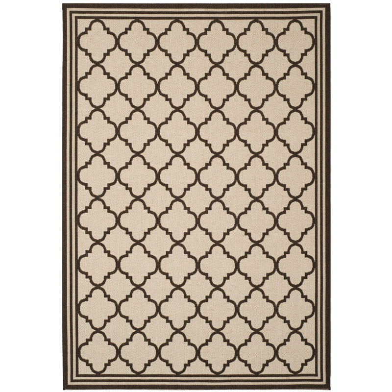 Ferrill 100 Performance Geometric Rug, Rectangle 5'3" x 7'6"