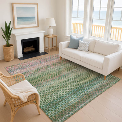 Premium Machine Washable Mayfield AMF2158 abstract Rug