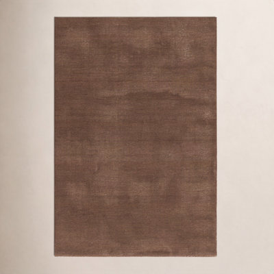 Norna Brick Hand-Loomed Wool Rug