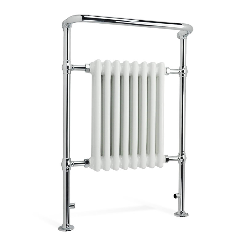 iBathUK Traditional Designer Heated Towel Rail Bathroom Radiator, 952cm H x 659cm W x 235cm D, 8