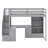 Philippa Kids Twin Loft Bed with Drawers-1188422547