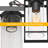Daxston 1-Light Outdoor Hanging Lantern Lighting