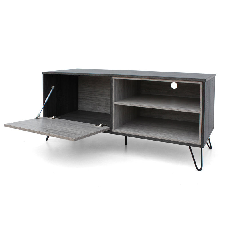 Meuble télé en bois avec armoire