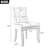Linen Upholstered Side Chair  Dining Chair（Set Of 6）-1342492140-1367132618-1367132617