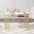 Modern Manicure Table, Nail Desk with Metal Frame