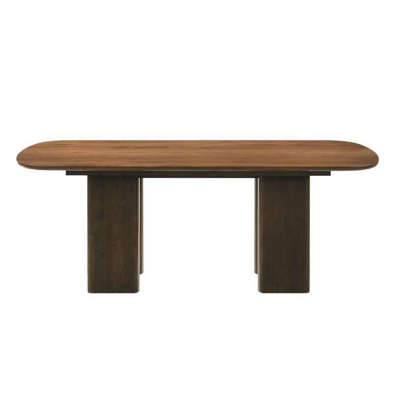 Delina Walnut Dining Table