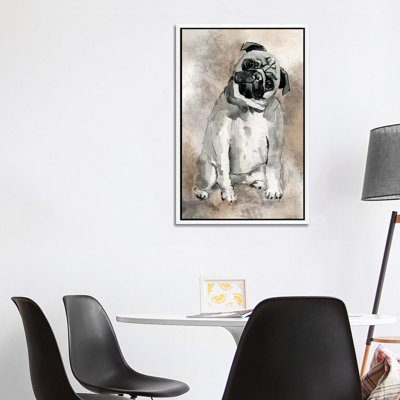 Pug by Carol Robinson - Painting on Canvas