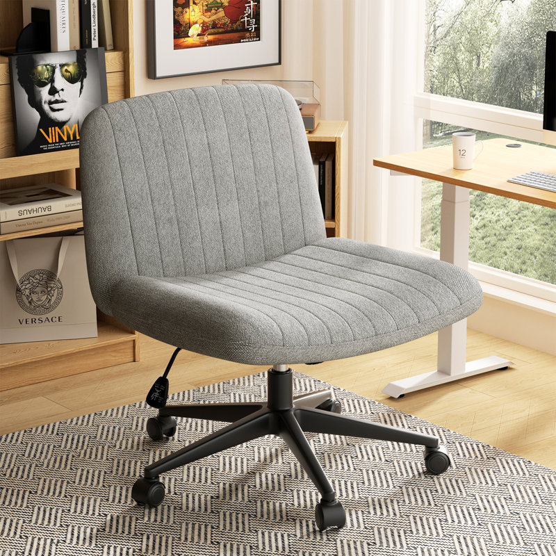Chaise de bureau Criss-Cross, Gris