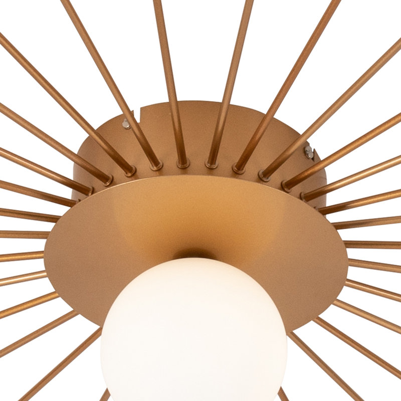 Lustre linéaire moderne à 31 lumières DEL Nonnie