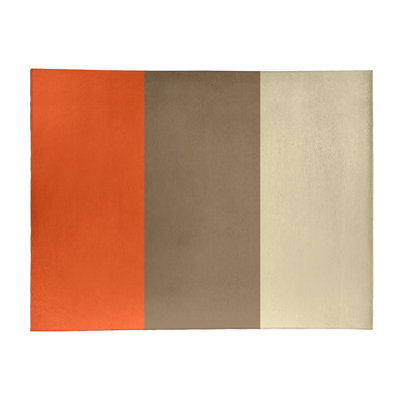Chenille Striped Indoor Rug