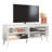 TV Stand Unit with 4 Shelves and Cable Management for 55, 65 Inch Media 1 Storage Gaming Media Console Living Room and Bedroom Entertainment Center Modern Wooden Television Cabinet-1255443101-1255443106