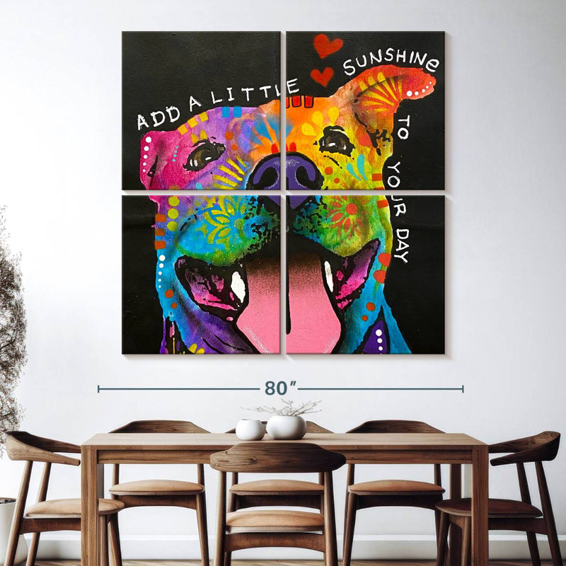 Brampt Add A Little Sunshine, 74" H x 74" W