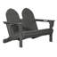 Banc pliant en poly 49 po Adirondack-566337885