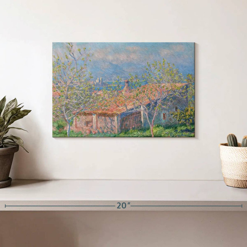 Maison de jardinier Lilie à Antibes, 1888, H 8 po x l 12 po