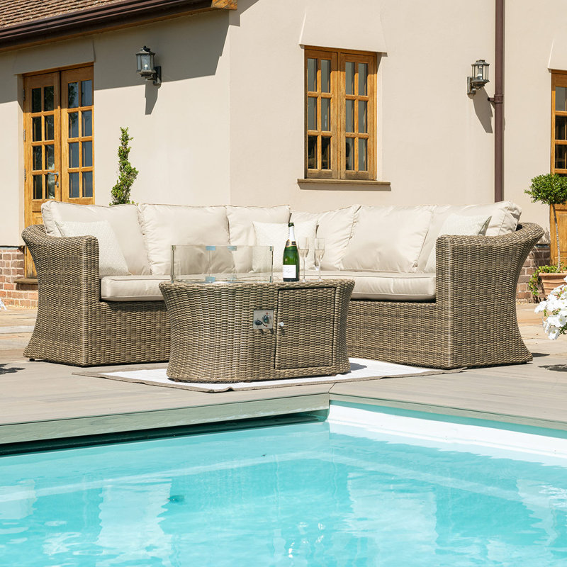 Balch 5 Seater Rattan Sofa Set