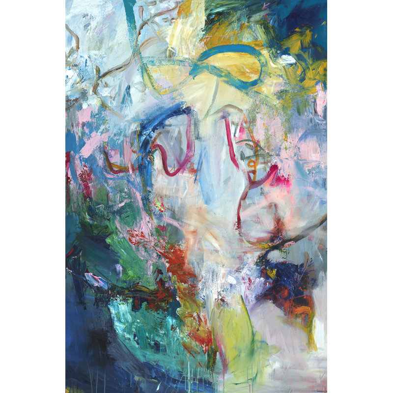 On The Moon Painting by Fern Cassidy, Plexi, 60" H x 40" W x 1.5" D