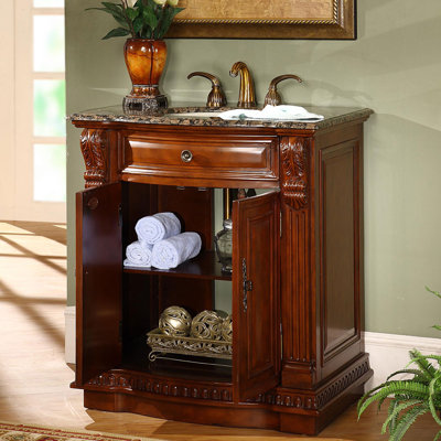 Ensemble de meuble-lavabo simple 33 po Hedgepeth