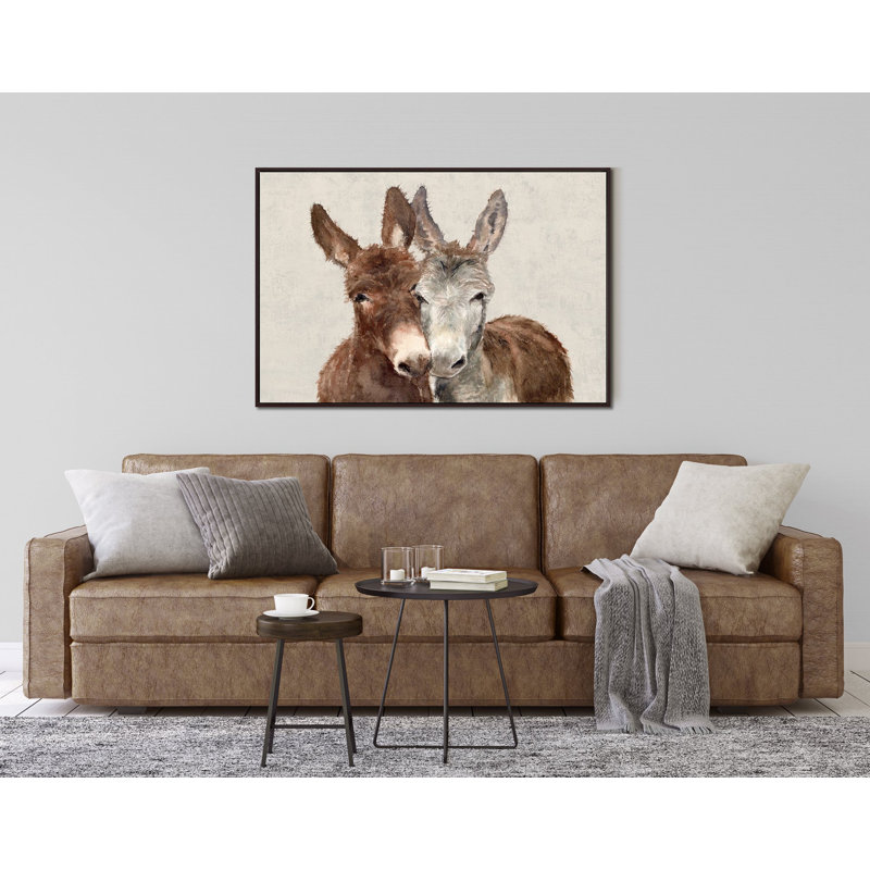 Jack and Diane, art mural sur toile