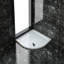 Bautista Glass Quadrant Shower Enclosure with Tray-532909887