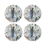 Audubon Exotica Vegan Leather Round Placemats