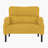 Corduroy Fabric Accent Armchair-1832679463