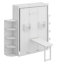 Lit escamotable avec armoire murale cachée-1921531145