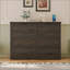 Lit ferme Farmhouse avec station de charge, lit plateforme pliable avec grand tiroir de rangement pour chambre d'amis, petite chambre