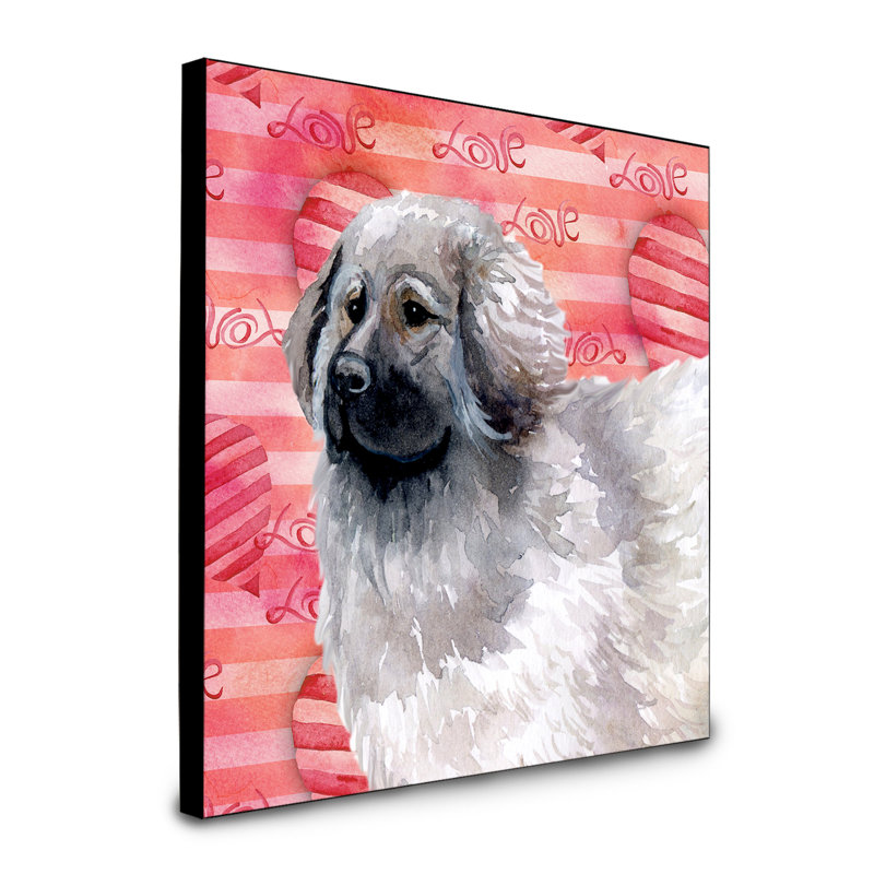 Panneau mural d’art Durflinger, Chien de garde de Moscou