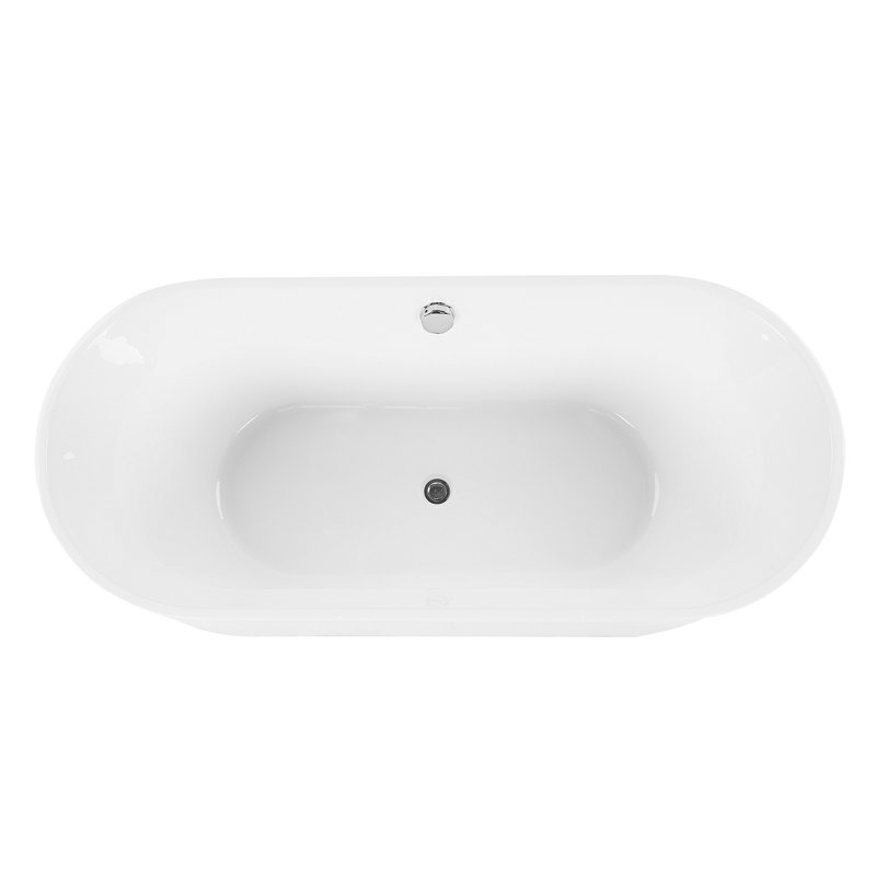 Prisco 1700mm x 750mm Soaking Acrylic Bathtub