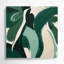 Abstrait art figuratif vert sur toile 95-1459679434
