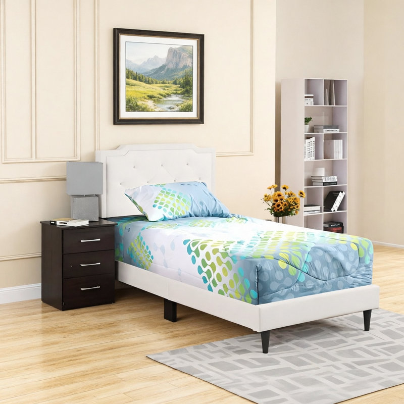 Lit simple Deb G1118-TB-UP de Deb - blanc, blanc