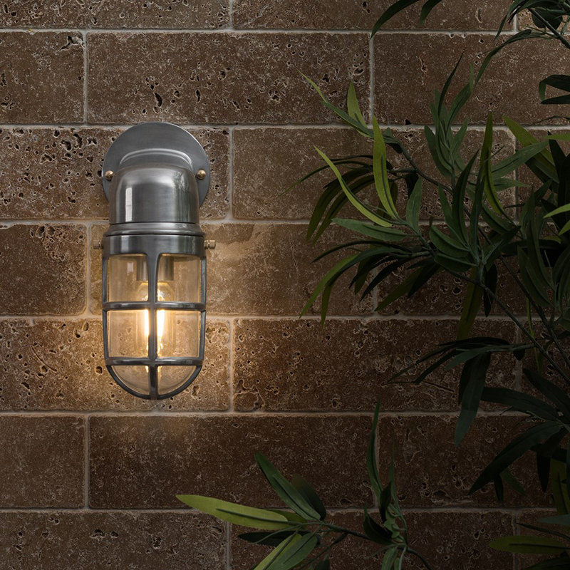Harden Outdoor Wall Lantern, Aluminium, No