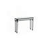 Console avec finition miroir