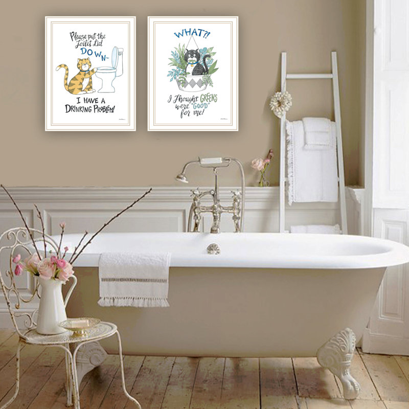 Vignette 2 pièces 4U Trendy Decor 4 Art mural noir encadré pour le salon, impression d'art mural pour la chambre à coucher par Deb Strain