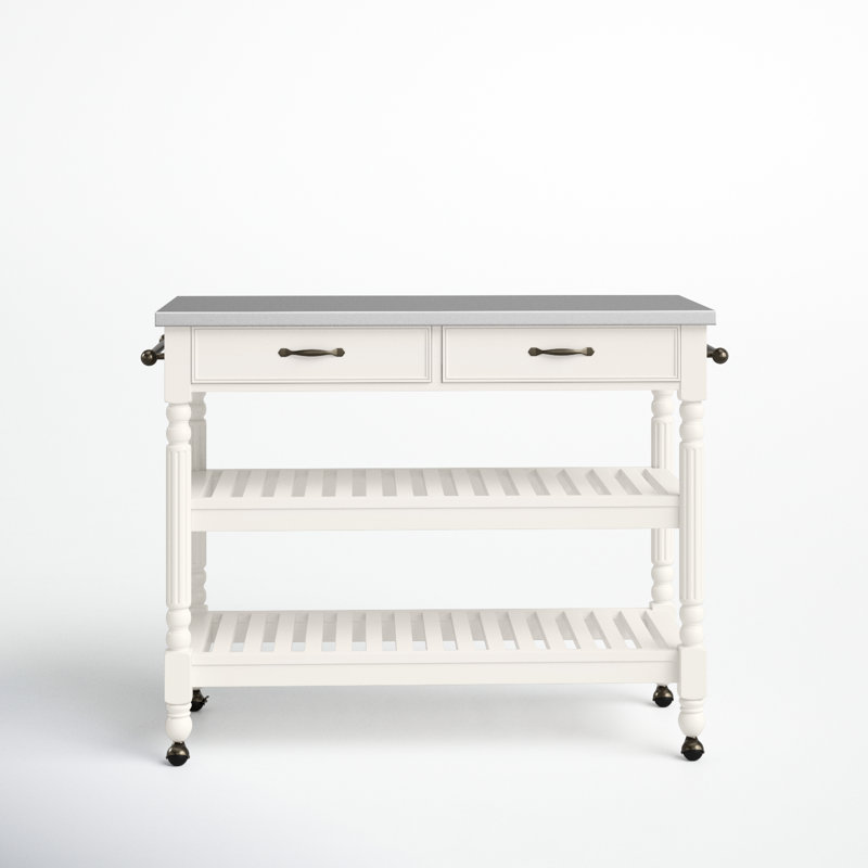 Dobbs Kitchen Cart, Off-White