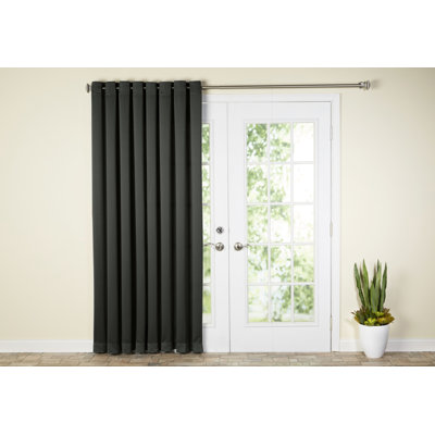 Polyester Room Darkening Noise Reducing Sliding Panel - Basics by Wayfair™