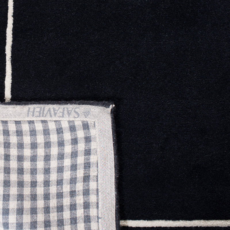 Tapis en laine touffeté à la main Cruz, Rectangle 9 pi x 12 pi